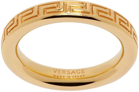 versace ring greek key|Engraved Greek Key Ring Gold .